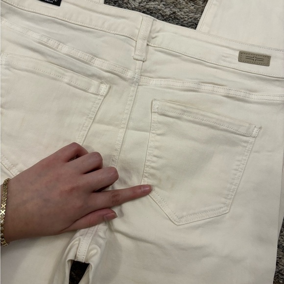 Liverpool Ankle Skinny Jeans Sz 6/28 NWT | Liverpool Cream Tan Skinny Jeans NEW- - Picture 11 of 15